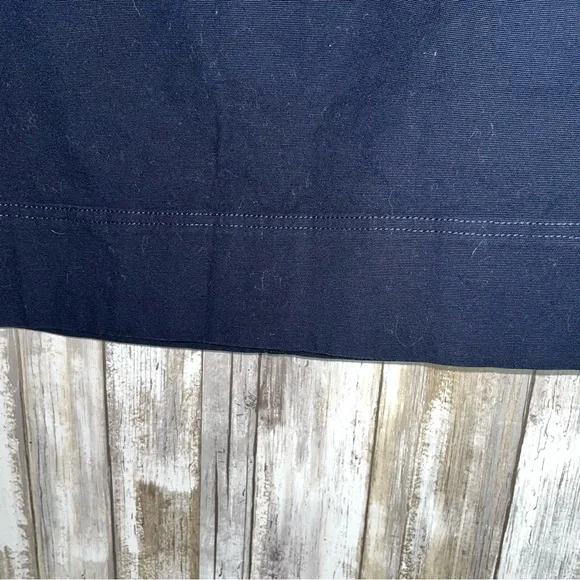 Talbots Navy A Line Skirt - Picture 3 of 4